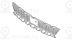 Gitter Lufteinlass Mitte BMW 51118061123