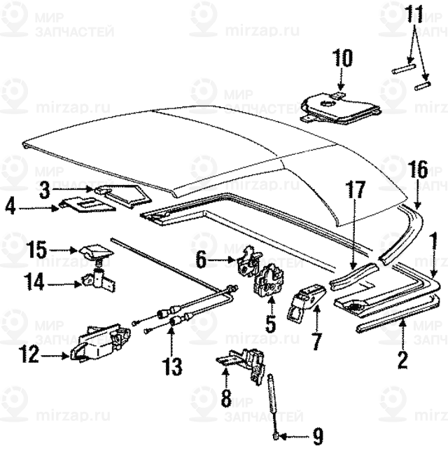 Декоративная планка CHROM BMW 51131932798