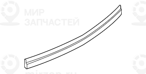 Накладка багажной двери загрунтованная BMW 51133424465