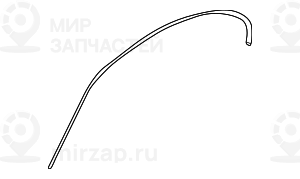 Декоративная планка водосточн. желобка Л SCHWARZ BMW 51138208499