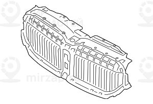 Luftklappen Oben BMW 51139465290