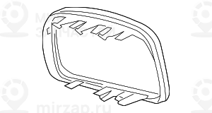 Рамка Зеркала Л BMW 51163412285