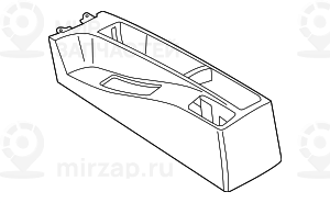 Центральная консоль SCHWARZ BMW 51163428282