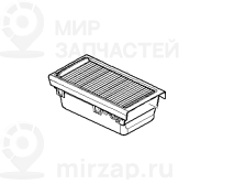 Вставка с крышкой солнцезащитной шторы SCHWARZ BMW 51167043093