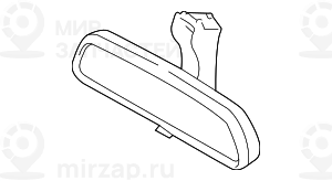 Внутр.зеркало зад.вида EC/СД/IR INFRARED ! заменен на 51168209149 BMW 51168209146
