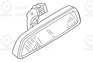 Внутр.зерк.зад.вида EC/СД! заменен на 51169134459 BMW 51168236774