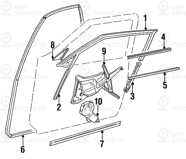 Щиток Л BMW 51211928007