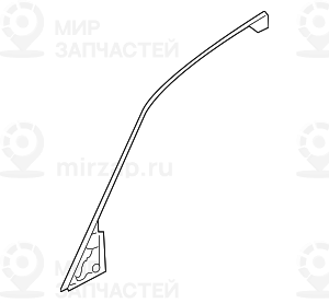 Уплотн.стыка двери и каркаса крыши П Пд! заменен на 51210402746 BMW 51217010172