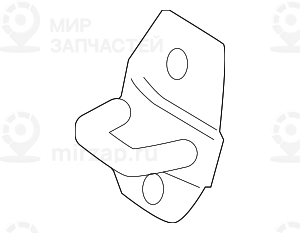 Скоба замка ! заменен на 51217312545 BMW 51217249639