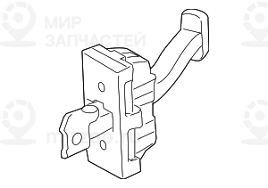 Ограничитель двери пд ! заменен на 51217446723 BMW 51217331408