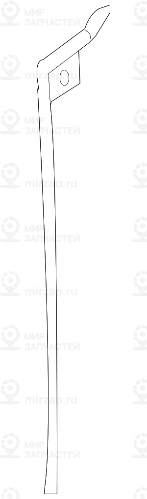 Уплотнитель стыка двери и пер.стойки Л BMW 51218223661