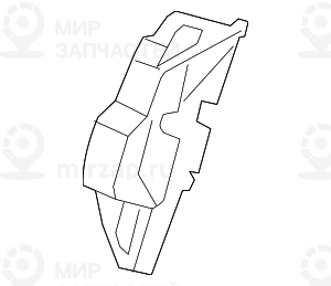 Замок двери Л Зд SCA BMW 51227315023
