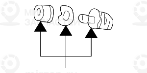 Клин П! заменен на 51710015968 BMW 51247001464