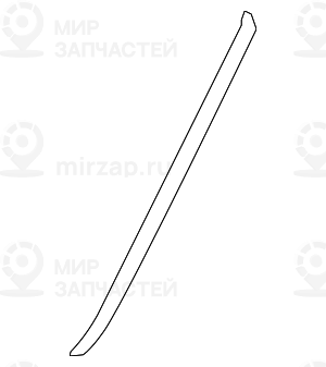 Водосточный желобок окрашенный л ! заменен на 51317387917 BMW 51317326787