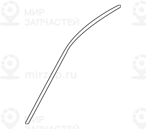 Накладка рамы окна/верхн.ч.двери П Пд BMW 51337005032
