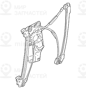 Электр.стеклоподъемник Л Пд! заменен на 51338236859 BMW 51338159831