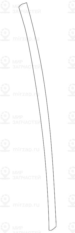 Накладка центральной стойки Л BMW 51368209401