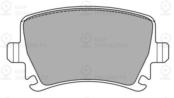 Комплект тормозных колодок, дисковый тормоз FREMAX FBP1371