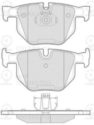 Запчасть FREMAX FBP1667