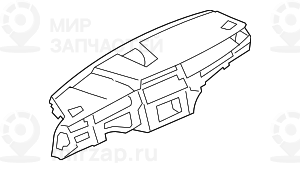 Облицовка панели приборов кожа ! заменен на 51459173639 BMW 51452336462
