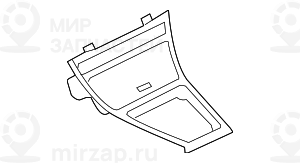 Функц.кроншт.пан.пр.Нж, узорч.др.березы BEIGE HELL BMW 51453401827