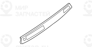 Дек.накл.из ал.на панели приборов П BMW 51456982457