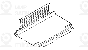 Комбинированная шторка ITS SCHWARZ BMW 51478236357