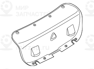 облицовка багажной двери BMW 51497060634