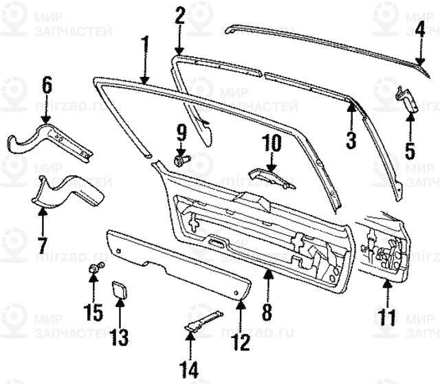 Крышка э/двигателя стеклоочистителя SCHWARZ BMW 51498120607