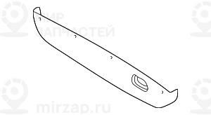 облицовка багажной двери BMW 51498176181