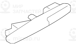 Дополнительный указатель поворота Л M ! заменен на 51654805795 BMW 51657266475