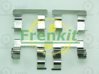 Комплектующие, колодки дискового тормоза FRENKIT 901260