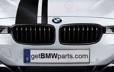 Решётка радиатора левая m performance BMW 51712336813