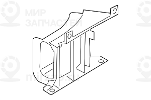 Экран моторного отсека П Бок! заменен на 51757203964 BMW 51757033756