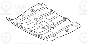 Экран Моторного Отсека Пд BMW 51757424879