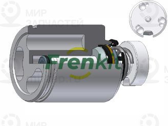 Поршень, корпус скобы тормоза FRENKIT K606501R