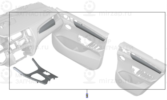 Декоративные планки из карбона M PERFORMANCE BMW 51952358300