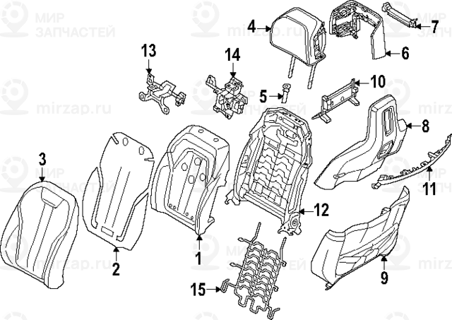 Запчасть BMW 52105A349C2