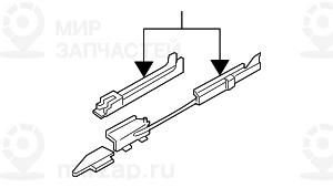 Механизм стеклянной крышки Зд! заменен на 54103454098 BMW 54107130991