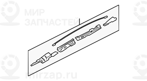 Механизм стеклянной крышки Зд! заменен на 54107227894 BMW 54137176310