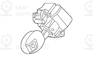 Выключатель активн. круиз-контроля (ACC) BMW 61316911522