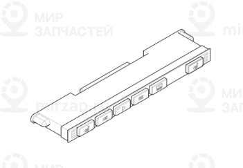 Блок переключателей в центр.консоли! заменен на 61316925520 BMW 61316914752