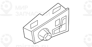 Переключатель регулировки сиденья Л Пд BMW 61316918382