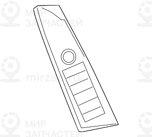 Выключатель стеклоподъемника стор.водит. SCHWARZ BMW 61316951914