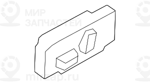 Переключатель регулировки сиденья П! заменен на 61319265264 BMW 61316954130
