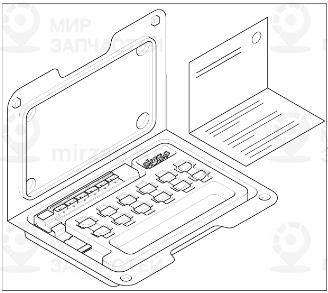 Блок переключателей в центр.консоли! заменен на 61319123754 BMW 61316962604
