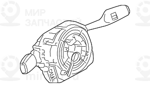Коммутационный центр в рулевой колонке ! заменен на 61319283546 BMW 61319245625