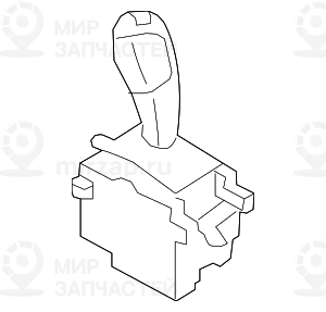 Переключатель выбора передач BMW 61319296908