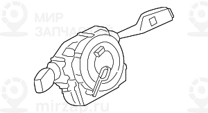 Коммутационный центр в рулевой колонке ! заменен на 61319319476 BMW 61319301906