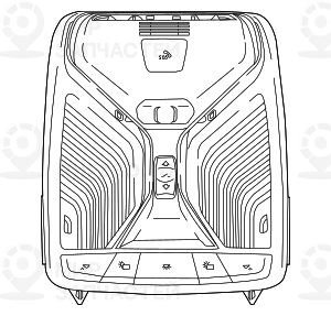 Funktionszentrum Dach BMW 61319460000
